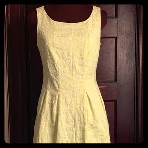 Just...Taylor light yellow dress sz 0